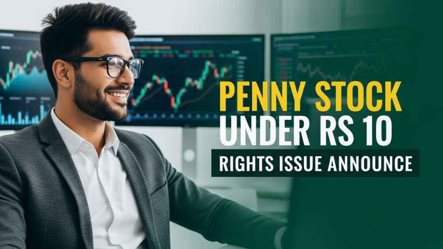 10rs Penny Stock Announced Right Issue