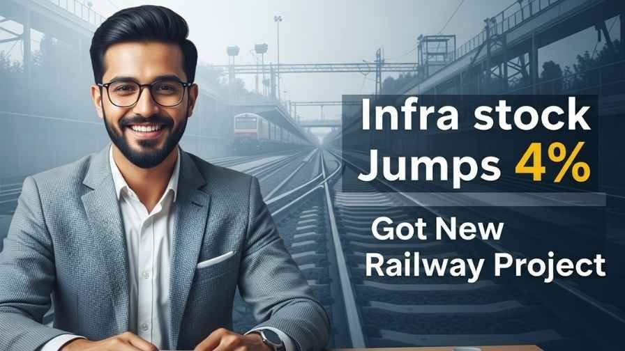 Infra Stock 4 Percente Rised With New Railway Order
